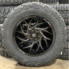 20x10 Fuel D741 Runner 6x5.5 Wheels 35" Milestar Patagonia MT Tires