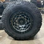 17x9 Fuel D784 UNIT 6x5.5 Wheels 33" Milestar Patagonia Tires